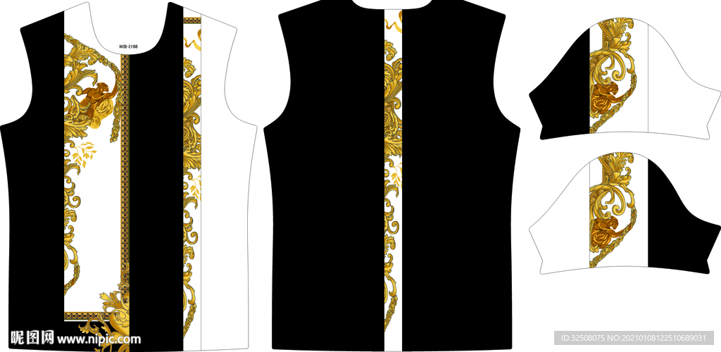 大牌 范思哲 数码 印花 男装