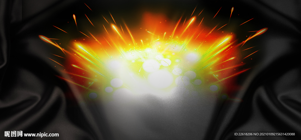 黑色创意褶皱背景