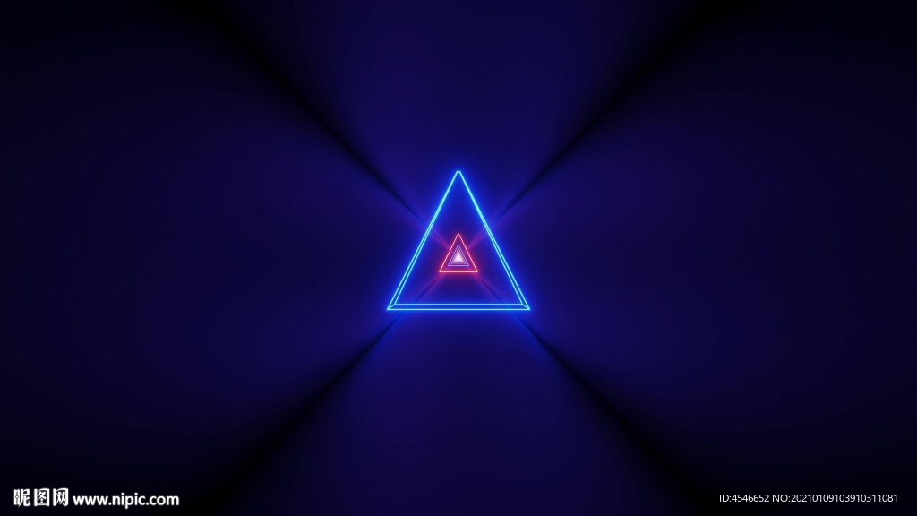 三角发光科技背景