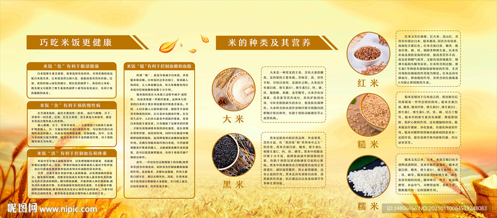 大米的营养价值及种类介绍