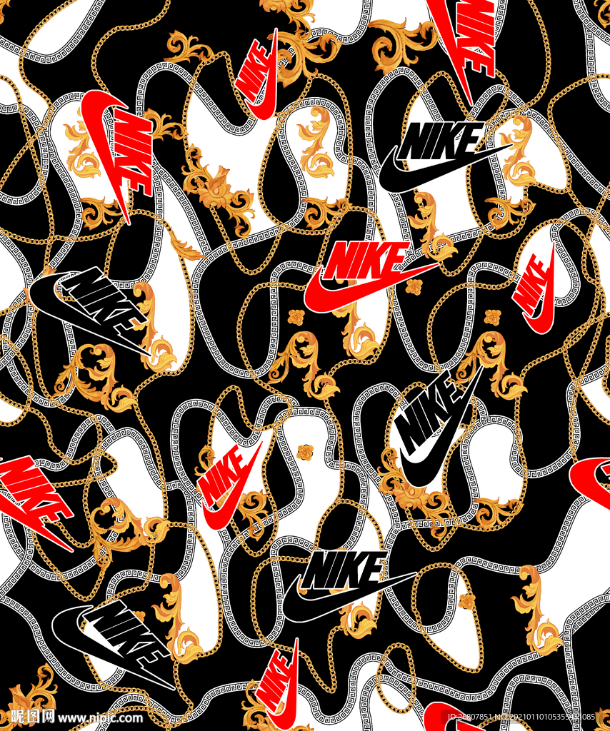 大牌 潮牌 数码印花