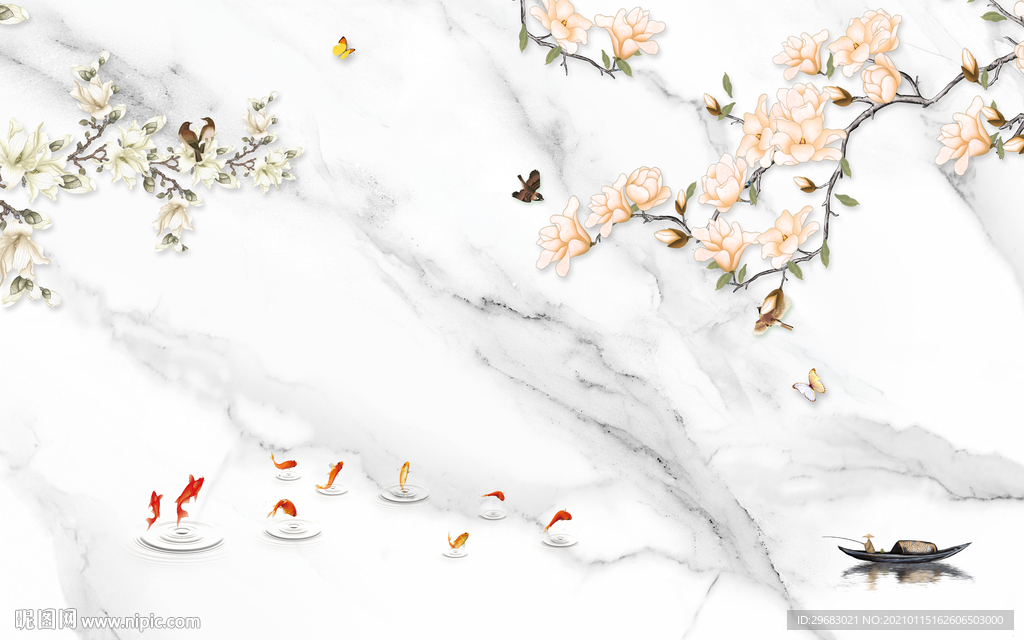 高清 新客厅装饰画 tif分层