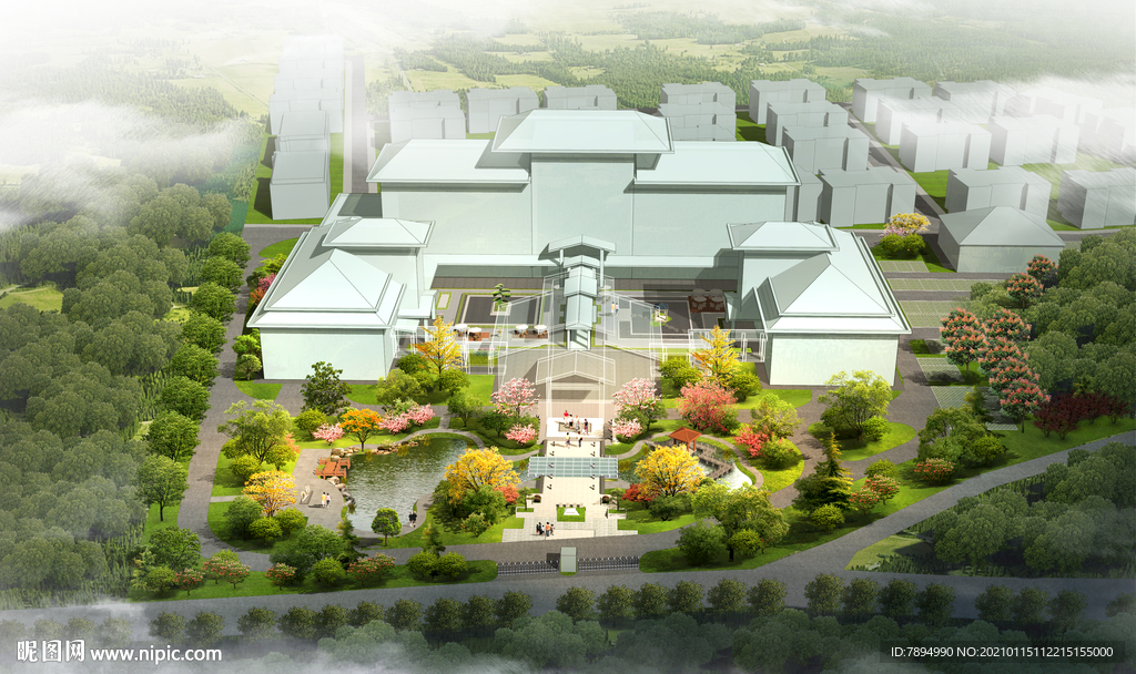 酒店景观效果图