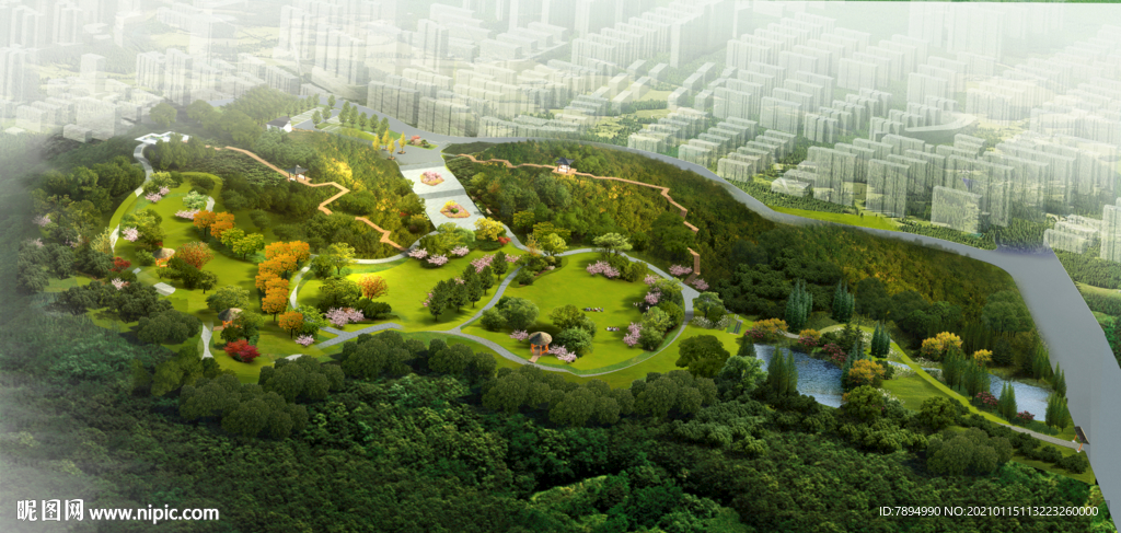 公园效果图