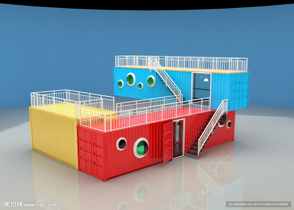 网红集装箱美陈