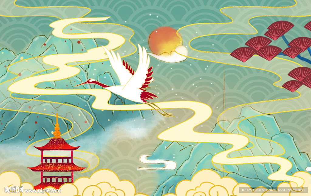 国潮主画面中国风