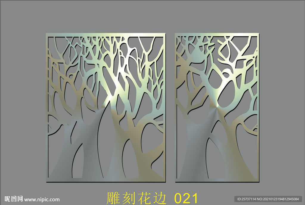 中式镂空 边框 雕刻 隔断 木