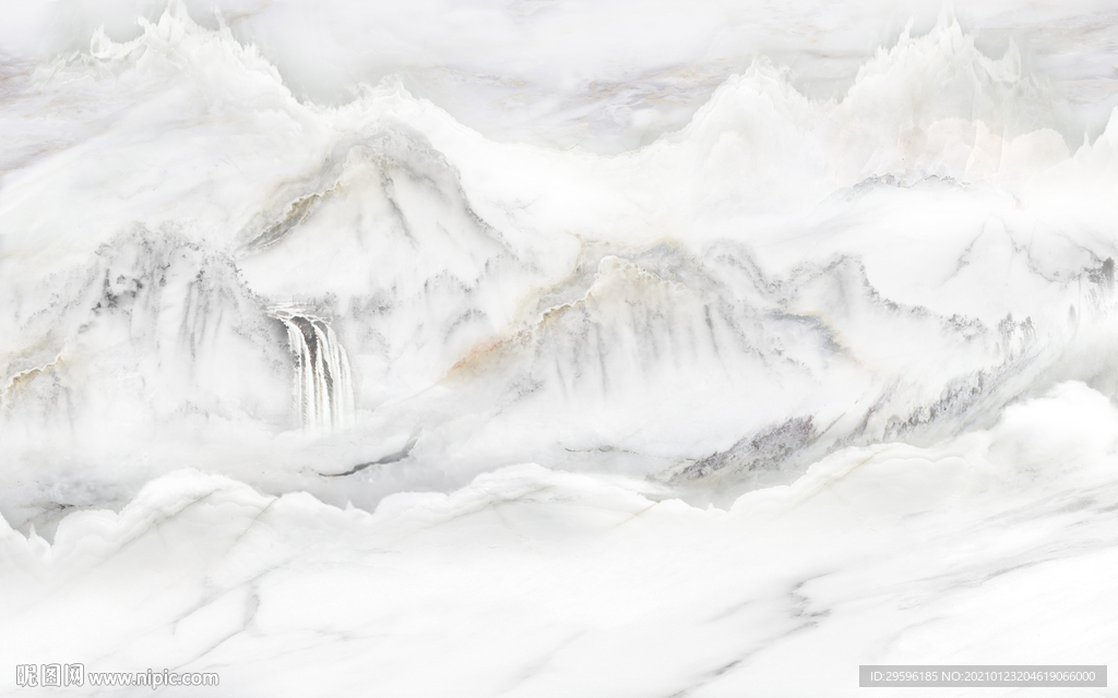 石纹新意境山水画 tif分层