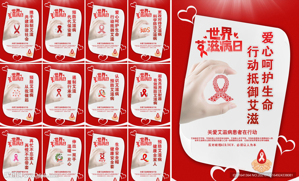 艾滋病展板