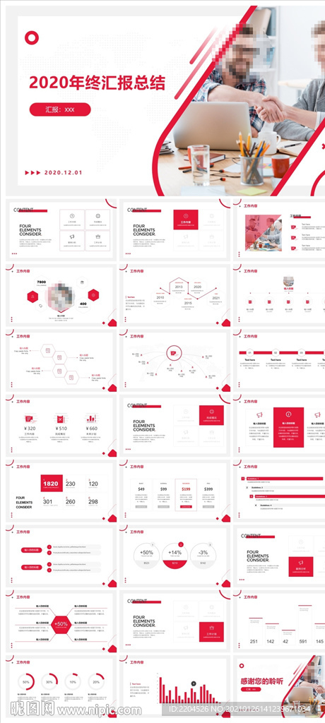 商务会议汇报项目介绍PPT