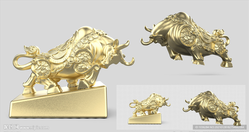 金牛 牛年 新年