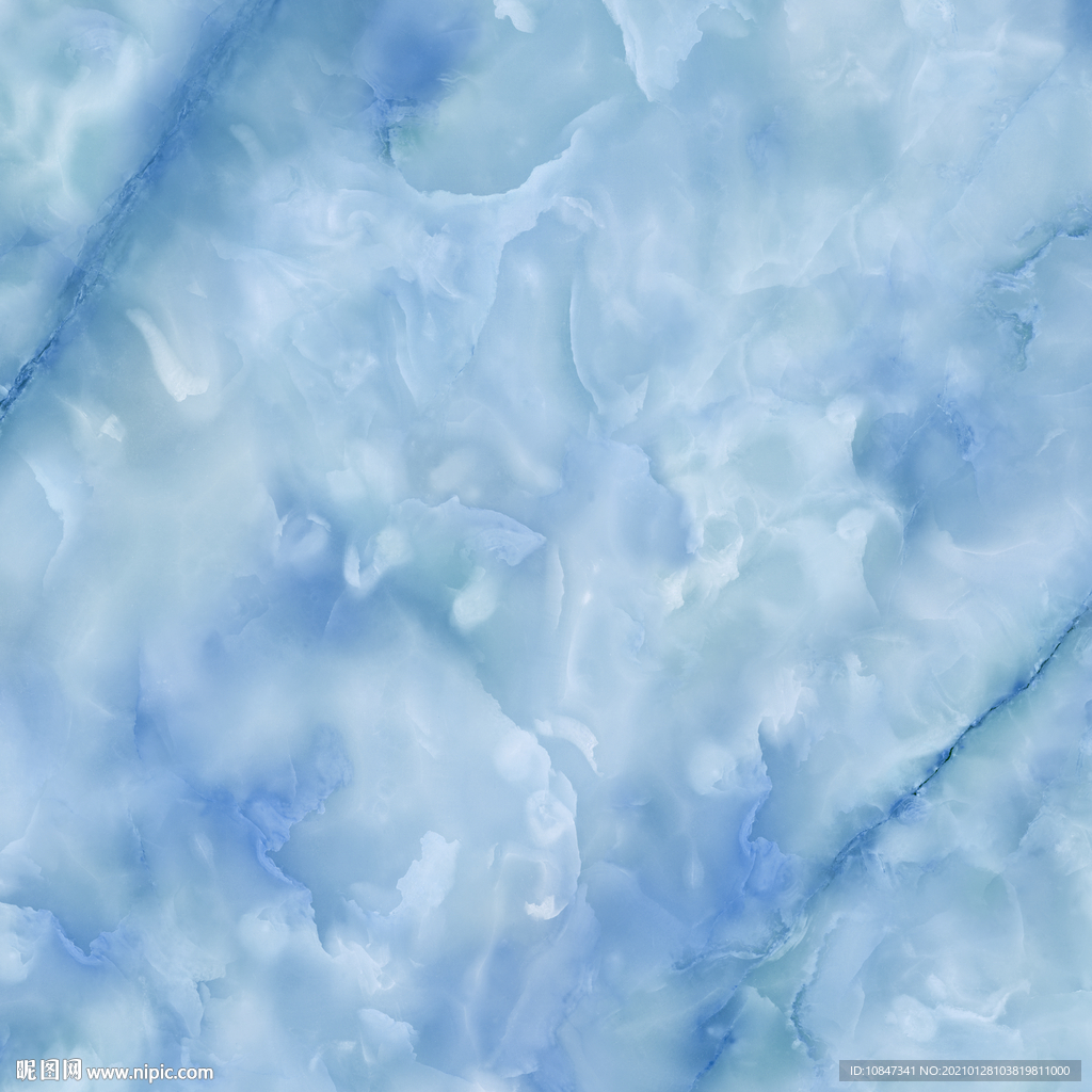 蓝色天然大气石纹 TIF合层