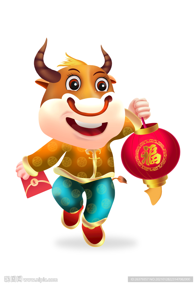 卡通牛