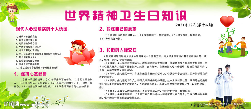 世界精神卫生日知识