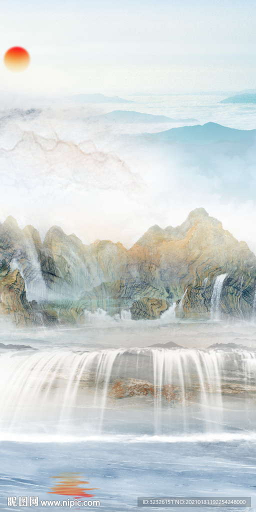 现代玄关新款画 TIF分层