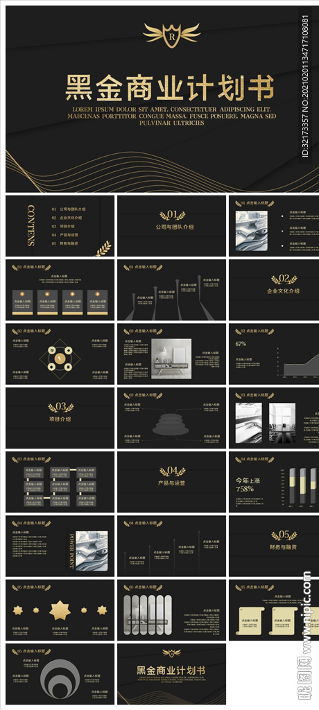 商务会议汇报项目介绍PPT