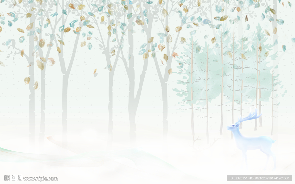 高档北欧新装饰画 TIF分层