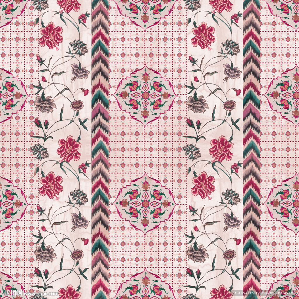 大牌 链条 花朵 方巾