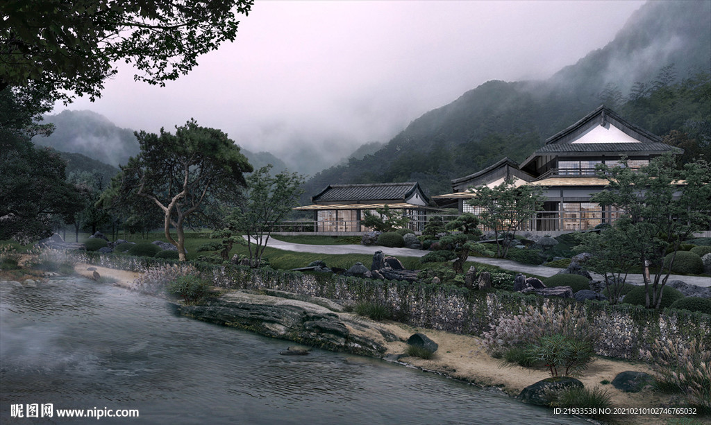 写实乡村民宿旅游景观设计