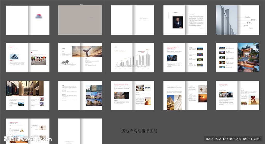 房地产画册 楼书图片