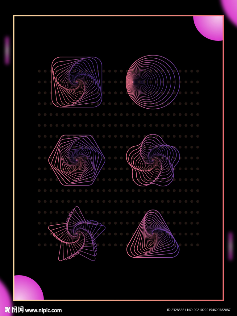 AI创意艺术图案图形源文件