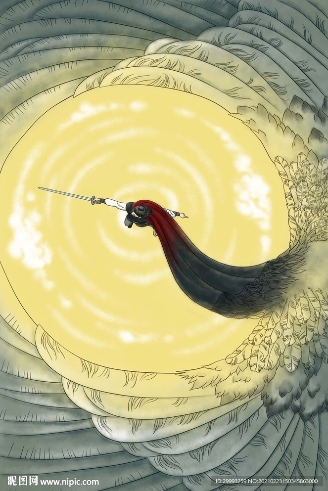 腾云飞鹤（舞剑）