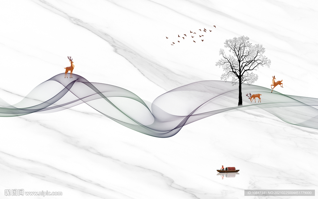 人气 爆款装饰新画 TIF分层