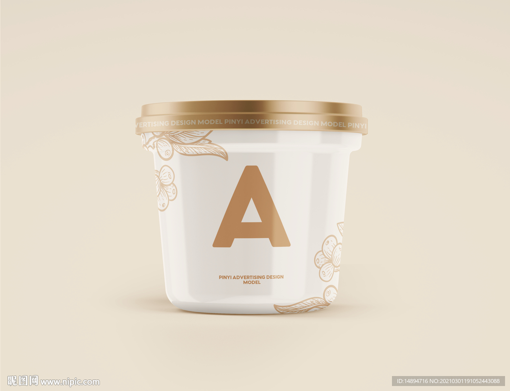 冰淇淋包装盒样机图片