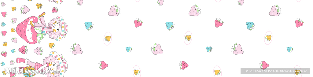 定位花卡通人物