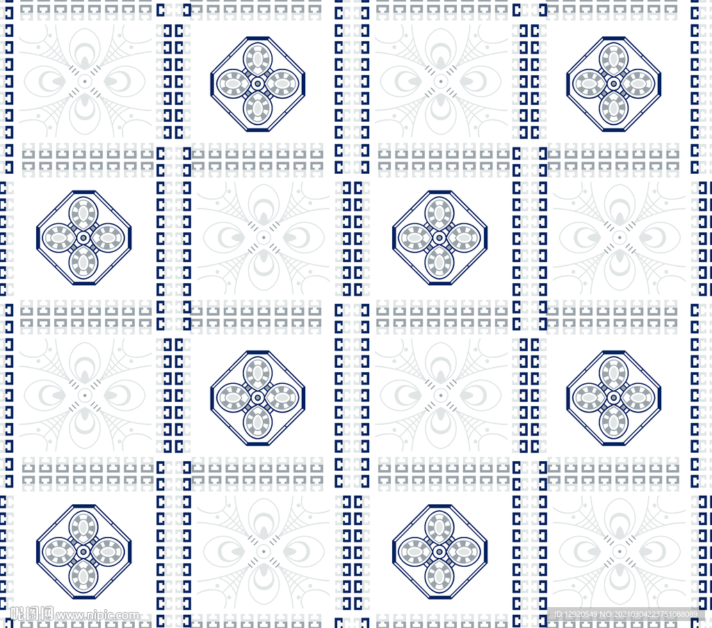 大牌精细几何格子