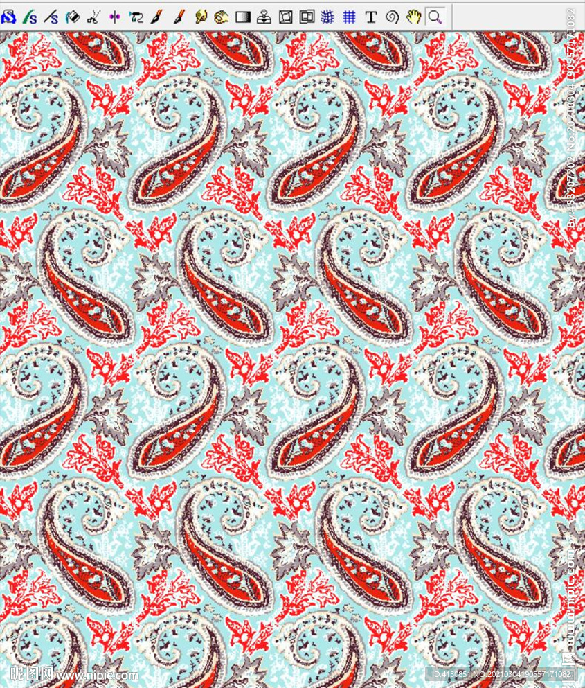 大牌 数码印花 面料设计 字母