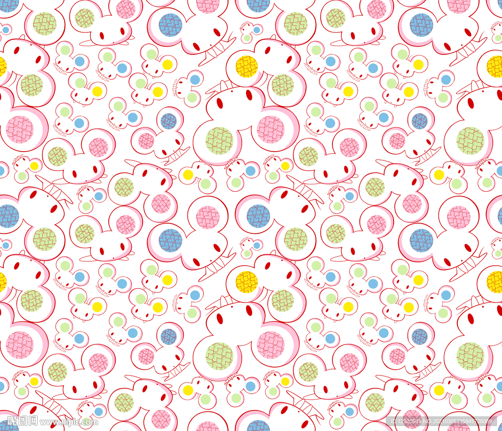 大牌可爱卡通动漫老鼠