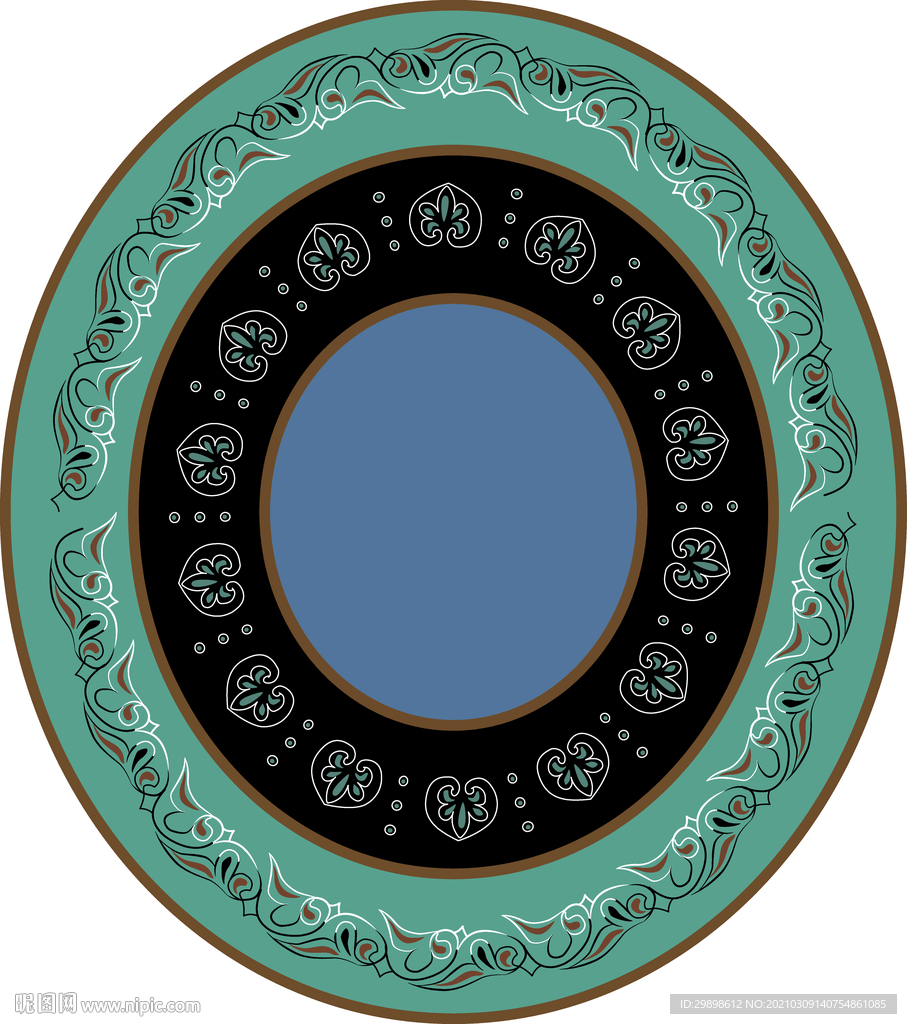 花边纹理边框相框