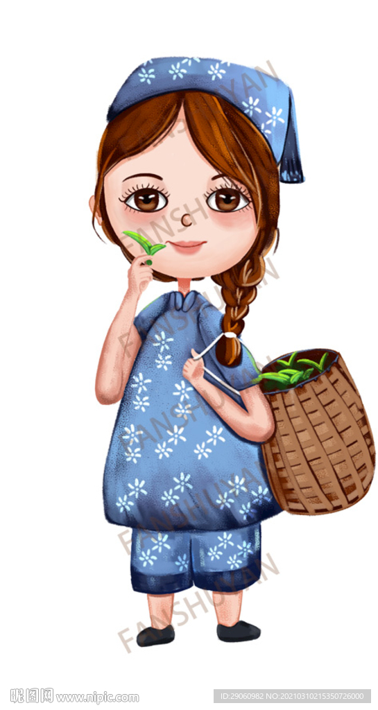 采茶女孩