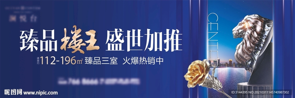 房地产豪宅户外