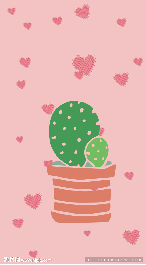 小清新手机壳背景