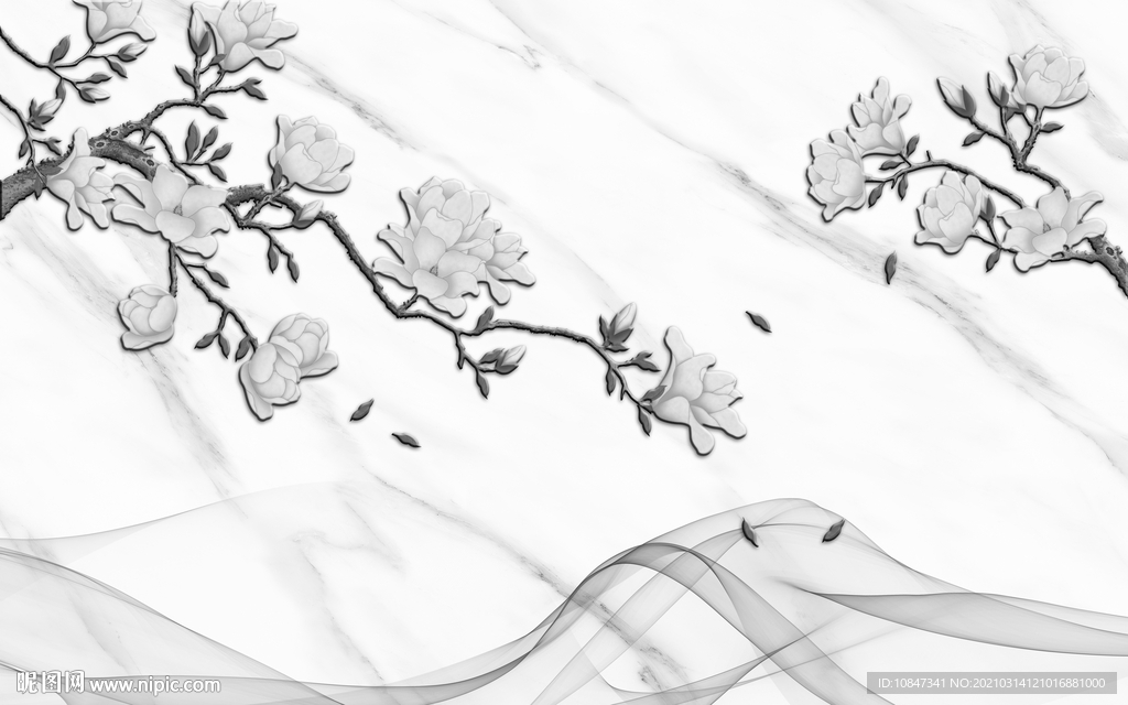 爵士白新款画 TIF分层