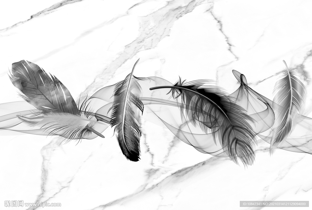 简约 灰色装饰新画 TIF分层