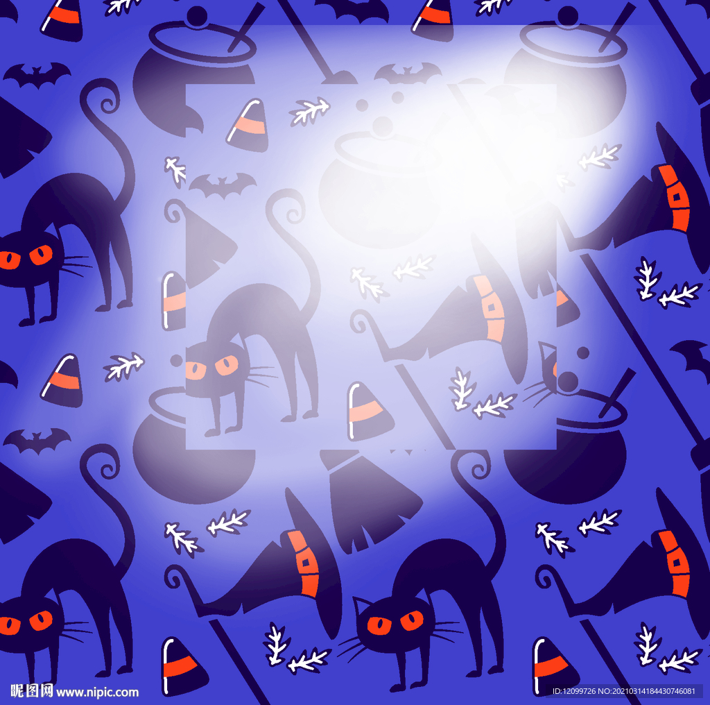 数码印花时尚猫