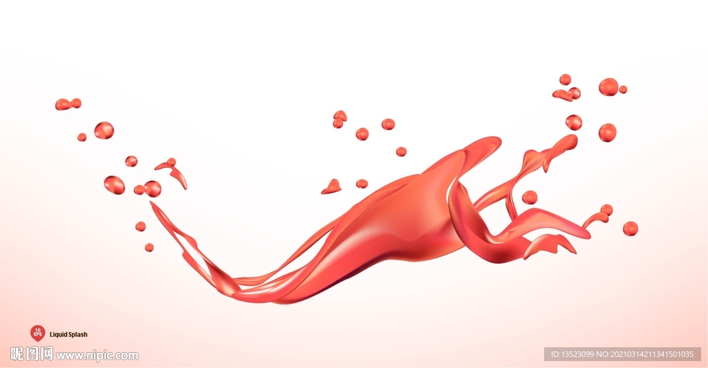 动感果汁 果汁喷溅