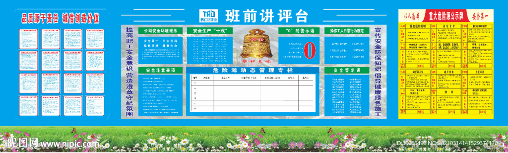 班前讲评台 重大危险源