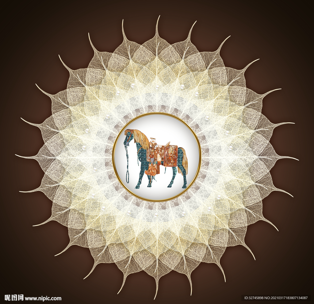 马到成功装饰画