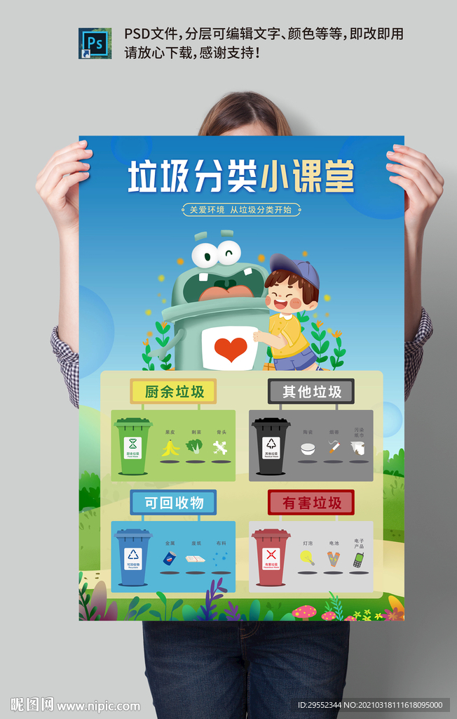 垃圾分类海报