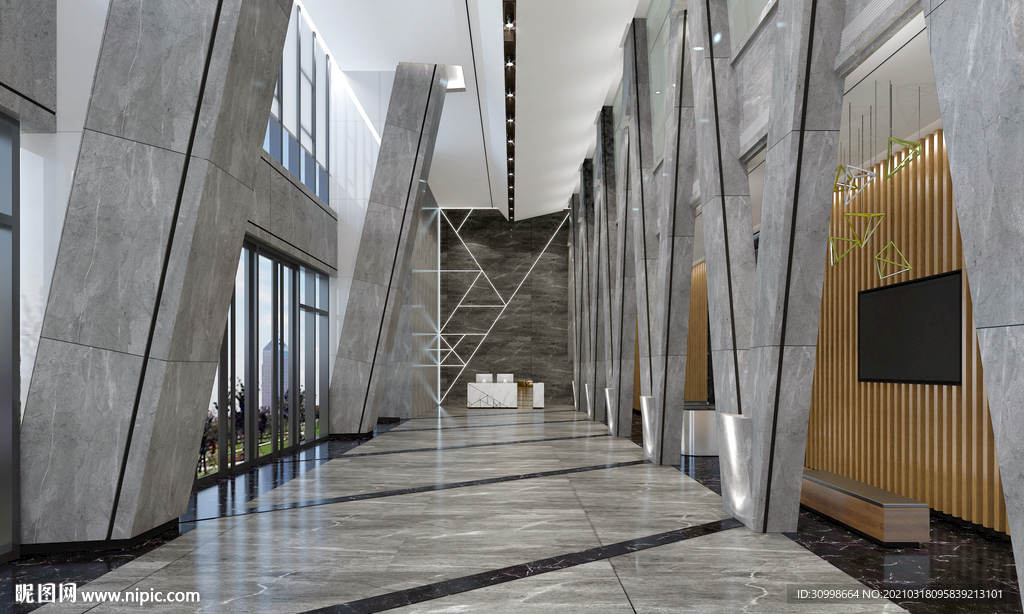 前台、大堂效果图