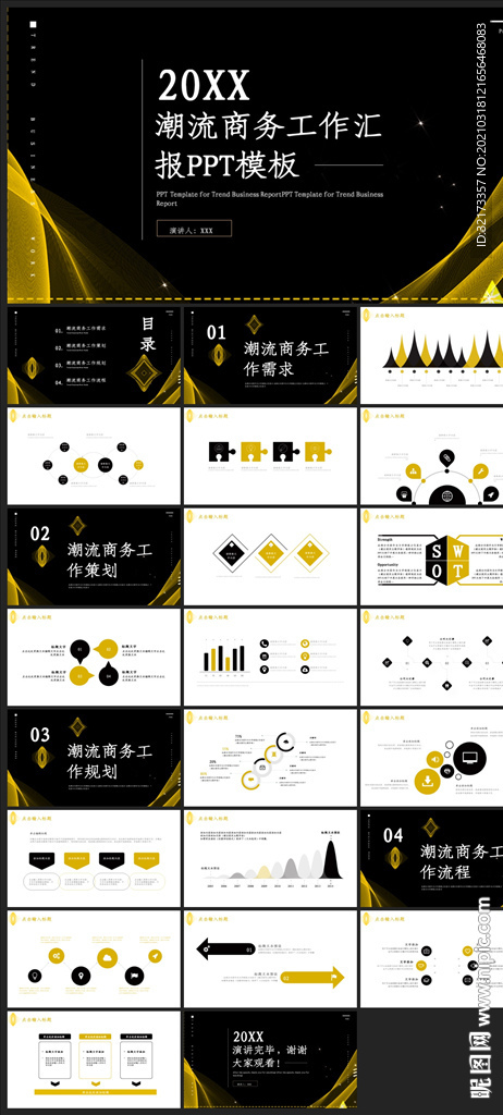 商务会议汇报项目介绍PPT