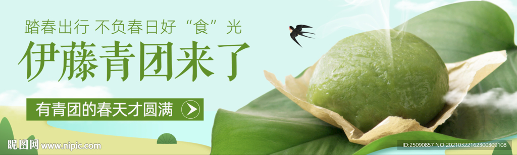 踏青出游banner