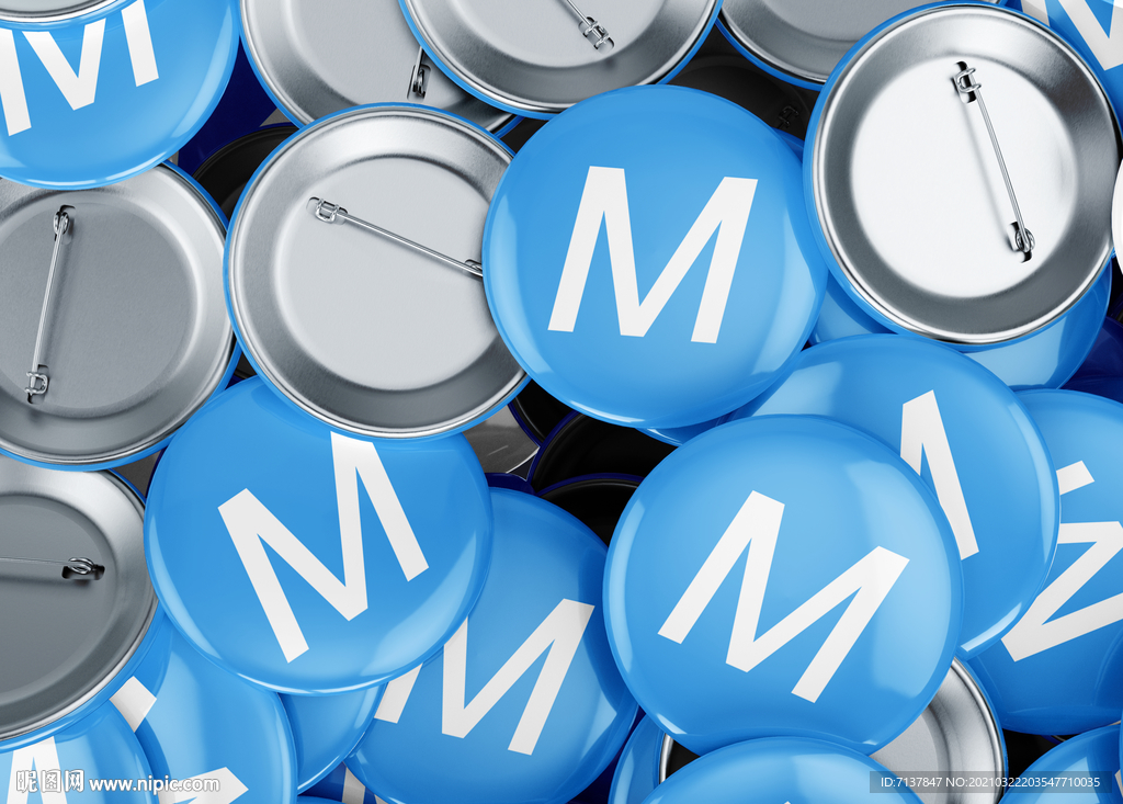 胸章别针胸针样机