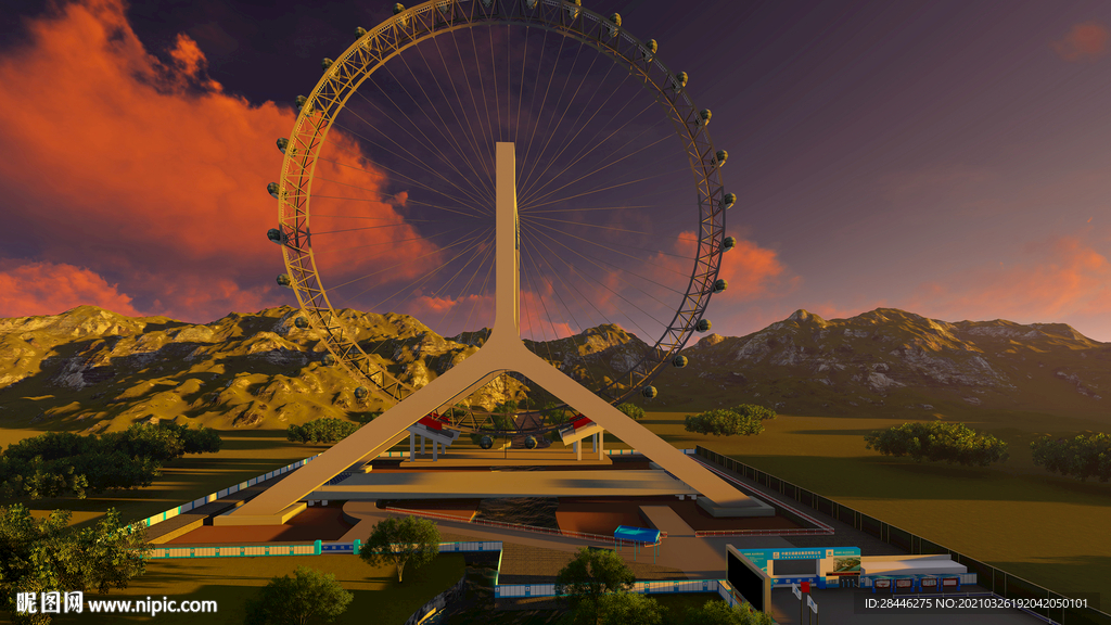 摩天轮项目ci策划方案
