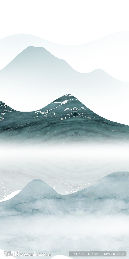 中国风高雅中式画