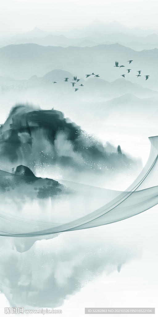 中国风高端意境画